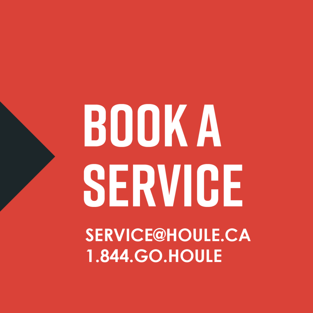 Book a service with Houle