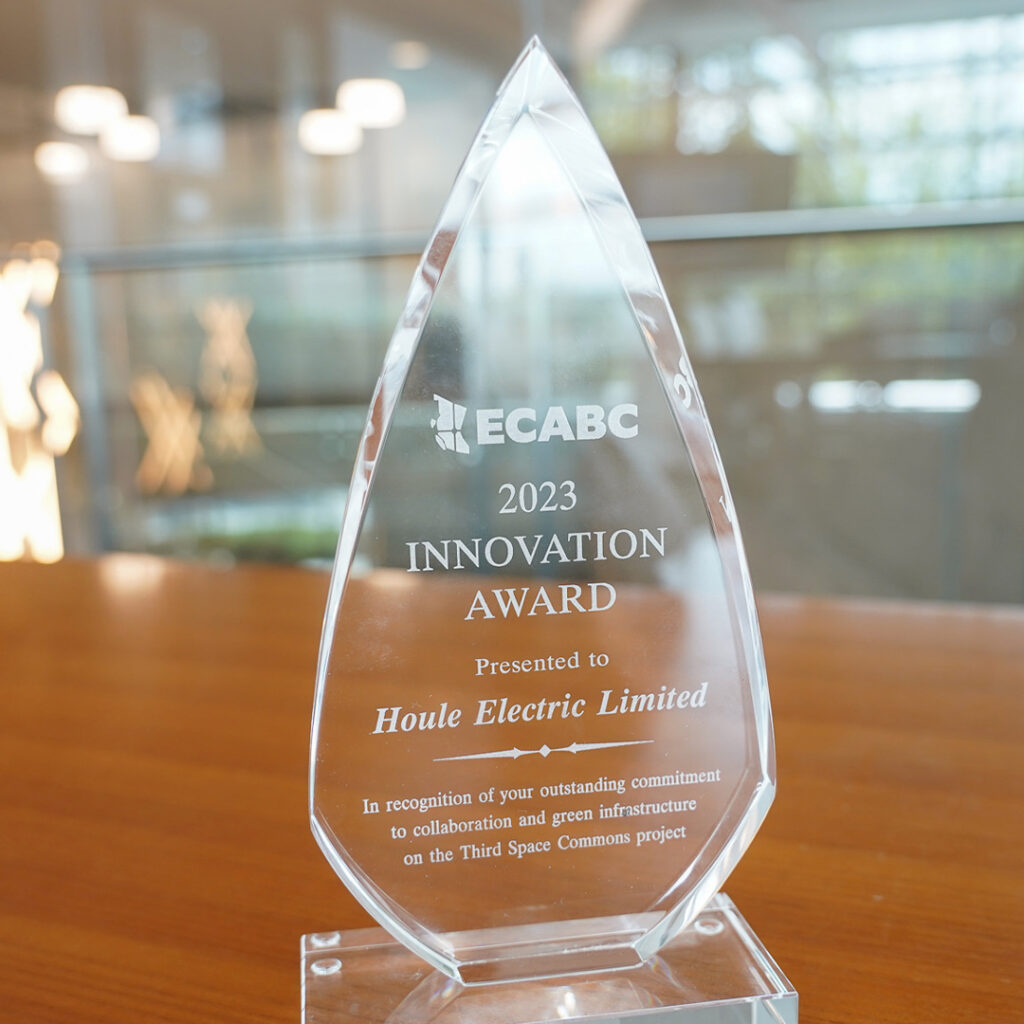 Houle received ECABC Innovation Award for the Third Space Common Project