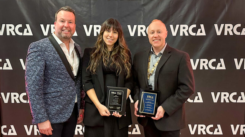 Houle received Safety Award and Judges' Award for the for our work on the Third Space Commons project at the 2024 VRCA Award of Excellence Gala