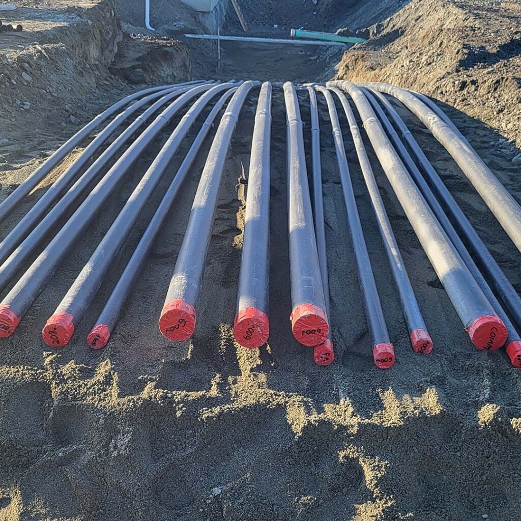 Freedom Mobile Arch Underground Electrical Conduit Work